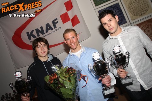 Top3 KZ2; Poorter, Lammers en Kramer